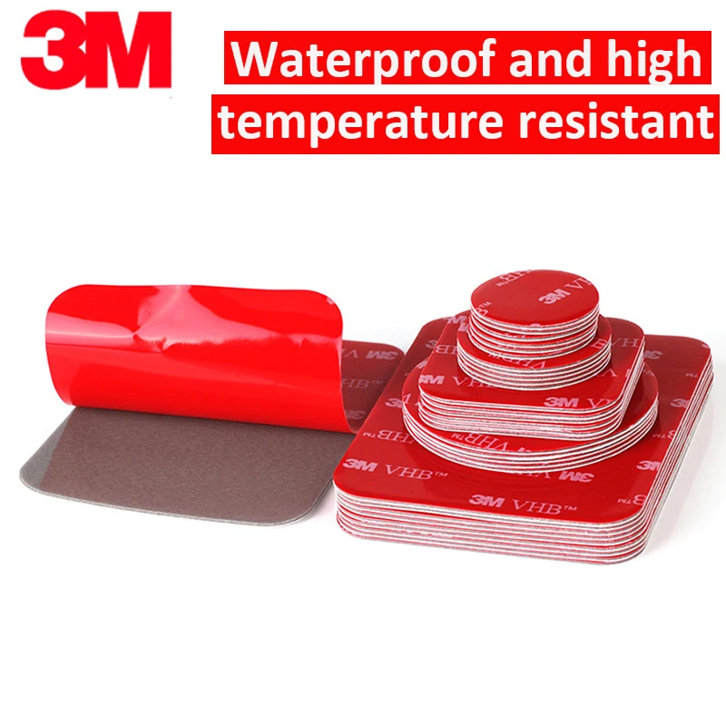 Лента Клейкая Автомобильная двусторонняя 3 м с прочной пеной черная