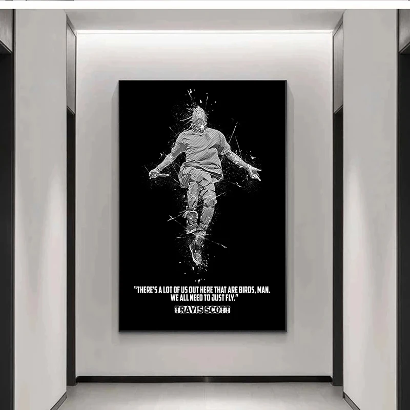 Avicii Легенда DJ музыка ПЕВЕЦ Звезда современный черно-белый плакат печать картина