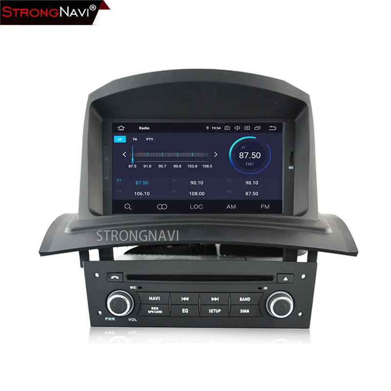 7 дюймов Android 9 0 Автомобильный мультимедийный плеер для Renault Megane 2 2005-2009 DVD радио с