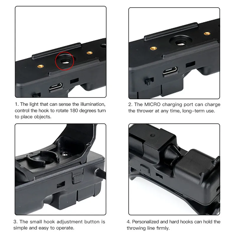 

Deliver Life Rescue Throw Thrower For DJI Mavic 2 Pro Mavic Air2 Mavic Mini/Mini2 Drone Fishing Bait Wedding Ring Gift