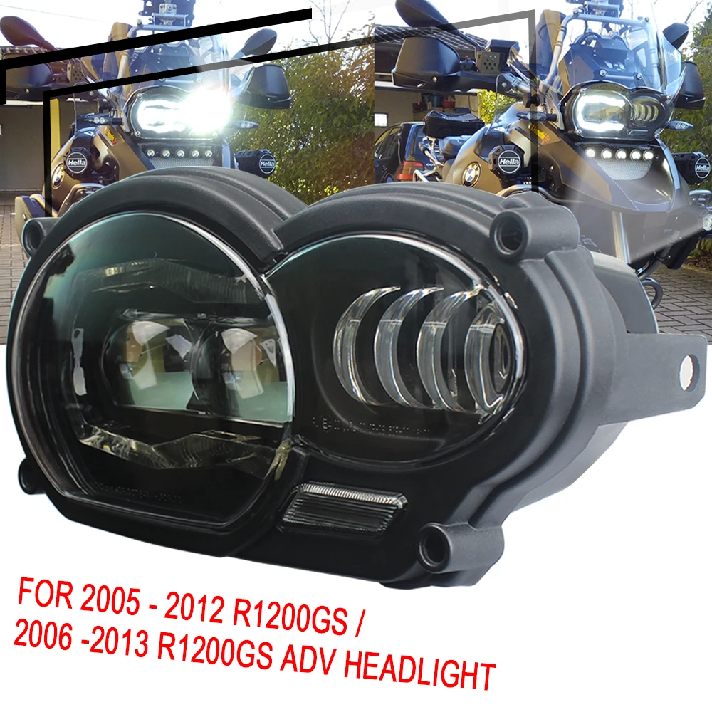 Светодиодный головной фонарь для BMW R1200GS 2005 2012 R 1200 GS adv 2006 2013 r1200gs lc (подходит