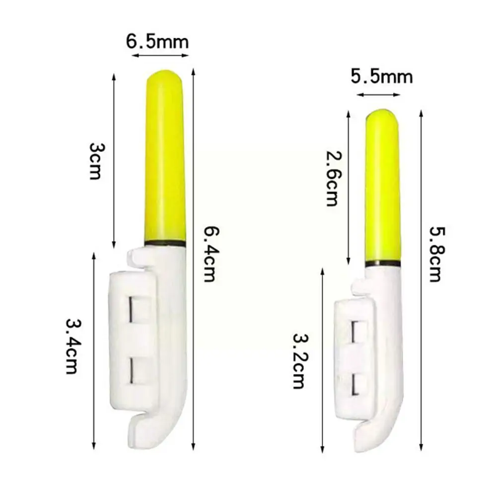 Fishing Electronic Rod Luminous Stick Light LED Removable Without Night Battery Waterproof Plastic Tackle Float V1D9 | Спорт и