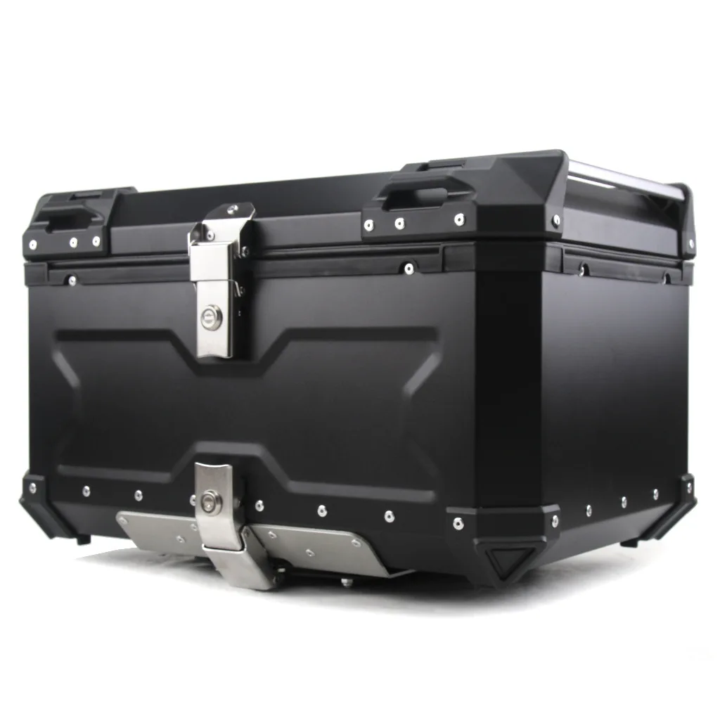 

Top box 100L 80L 45L 55L 65L Motorcycle Aluminum Accessories Toolbox Trunk Top Tool Box Helmet Case For Honda YAMAHA KAWASAKI