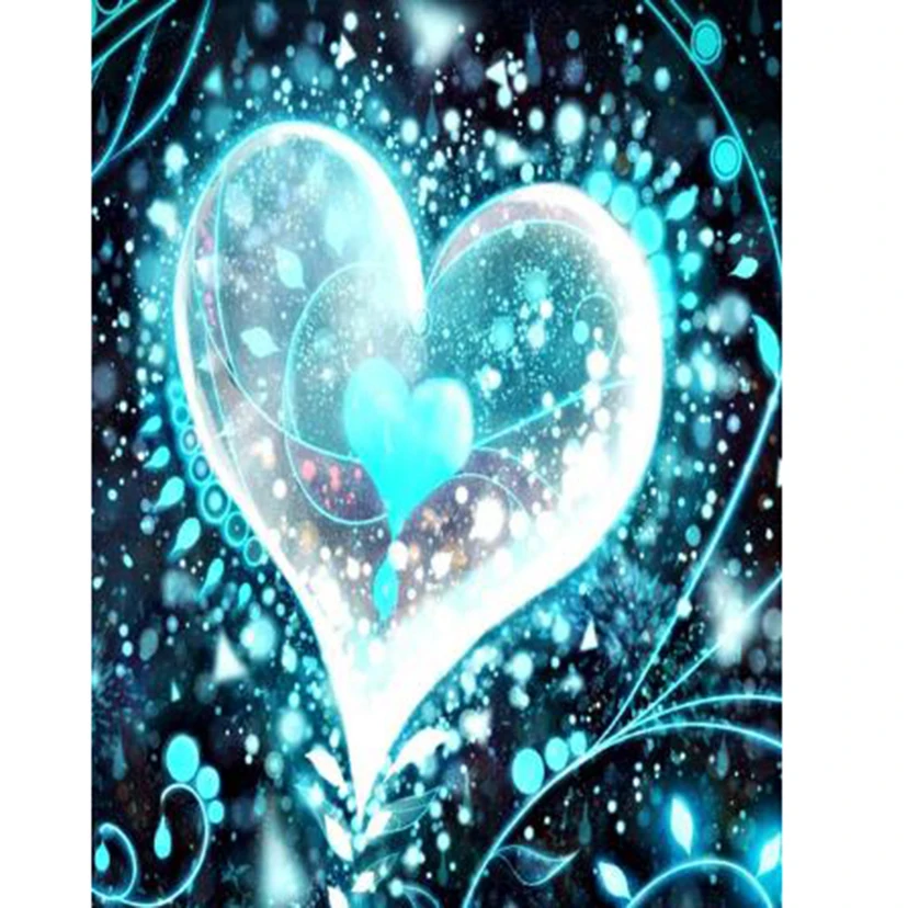 

5D DIY Diamond Painting Square/Round Diamond Landscape Painting Love Beautiful Pictures Cross Stitch Embroidery Household TX303