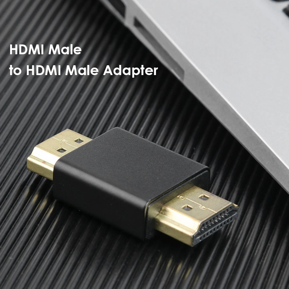 

19 Pin Type A M/M Extender Converter Male To Male HDMI-compatible Adapter Connector Extension Converter Adapter Coupler