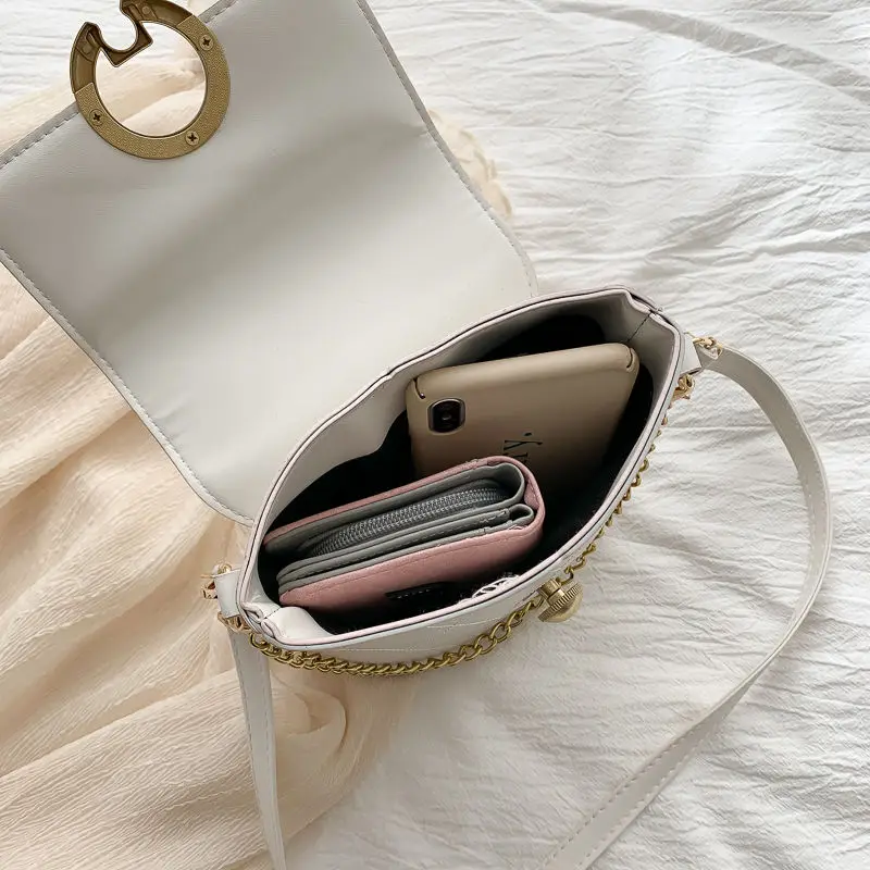 2021 Fashion Small Designer Crossbody Bag for Women Vintage Female Purses and Handbags PU Leather Shoulder Bags