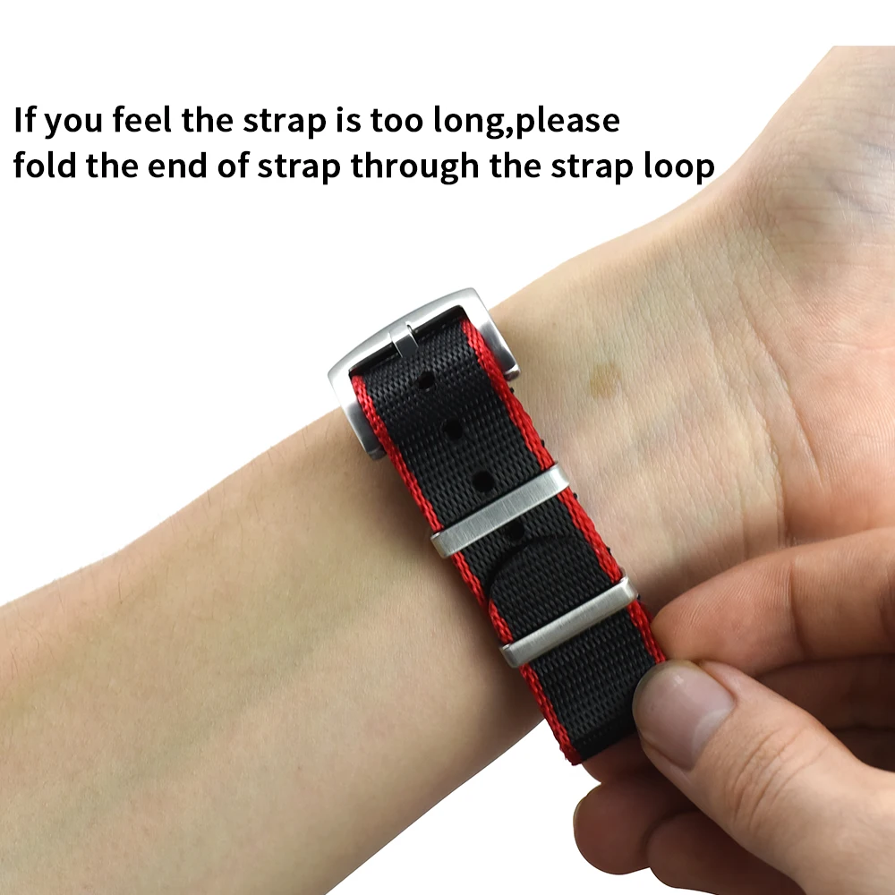 Качественные часы ремень НАТО нейлоновый ремешок 20 мм 22 универсальный тип