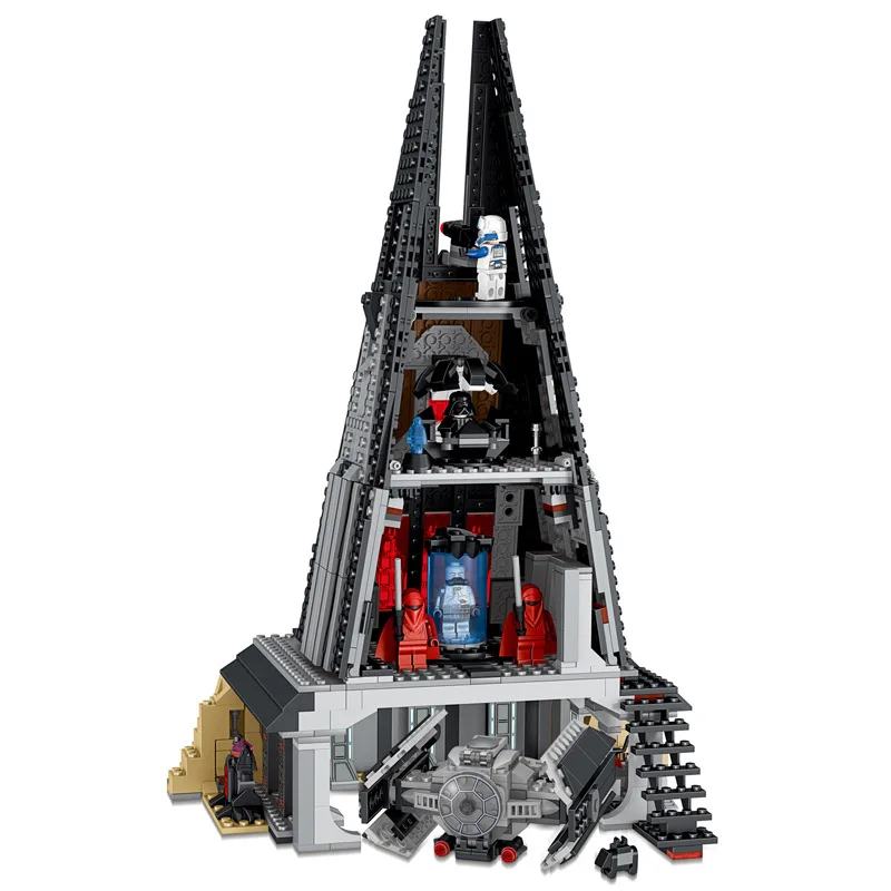 Новая серия Звездных Войн TIE Fighter, строительный блок, модель кирпича, игрушки, совместимые с 10907, игрушки для детей, подарки