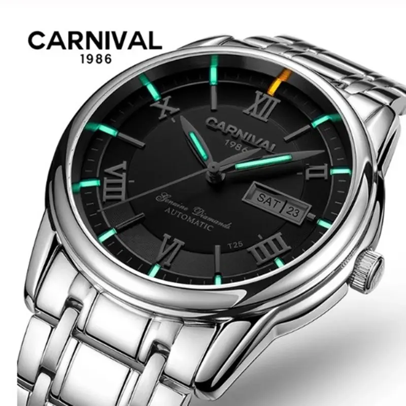 Военные часы Tritium T25 светящиеся мужские роскошные брендовые автоматические