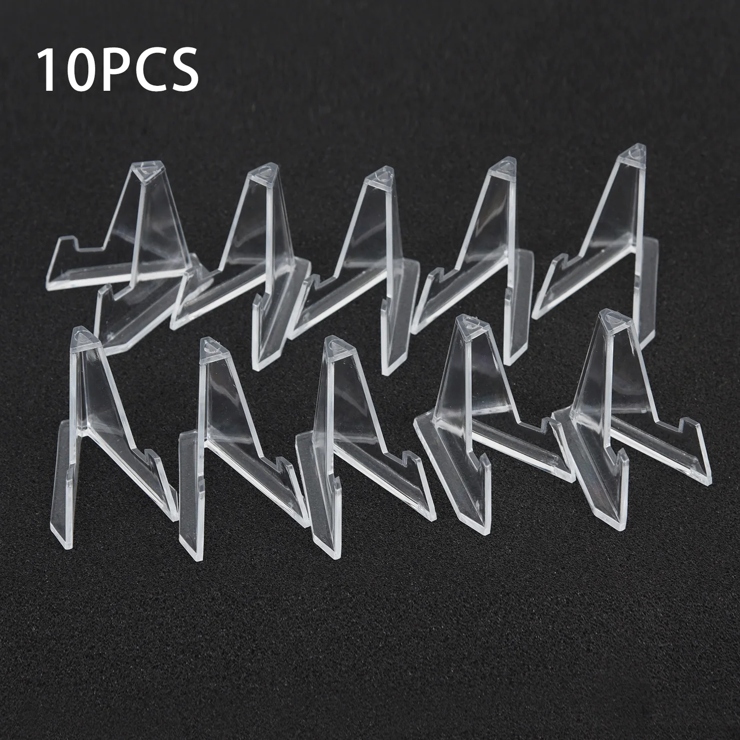 

10pcs Coin Display Bracket Displaying Coins Tokens Badges Etc Coin Badge Card Display And Collection Support Display Supplies