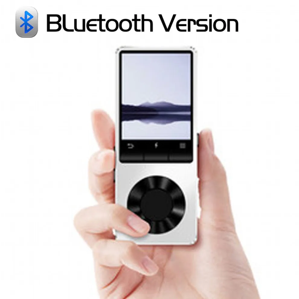 White with Bluetooth BENJIE X3 металлический Bluetooth MP3-плеер портативный музыкальный плеер со встроенным динамиком fm-радио, электронная книга, часы 20 шт./партия - Цвет: White with Bluetooth
