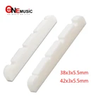 Басовые гайки 50 шт.лот Slotted Real Bone 4 String JB для электрических басов 3842x3x5,5 мм