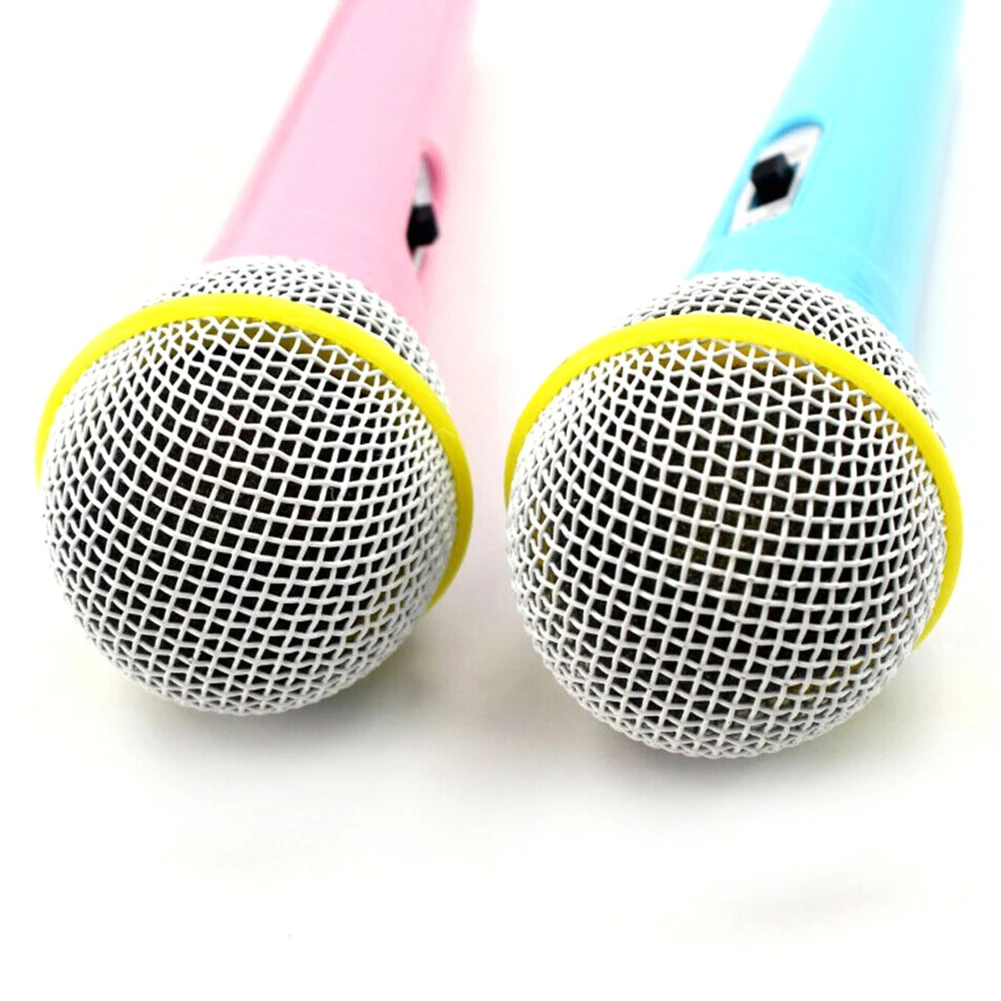 Детская Проводная игрушка микрофон для караоке музыкальный инструмент детские