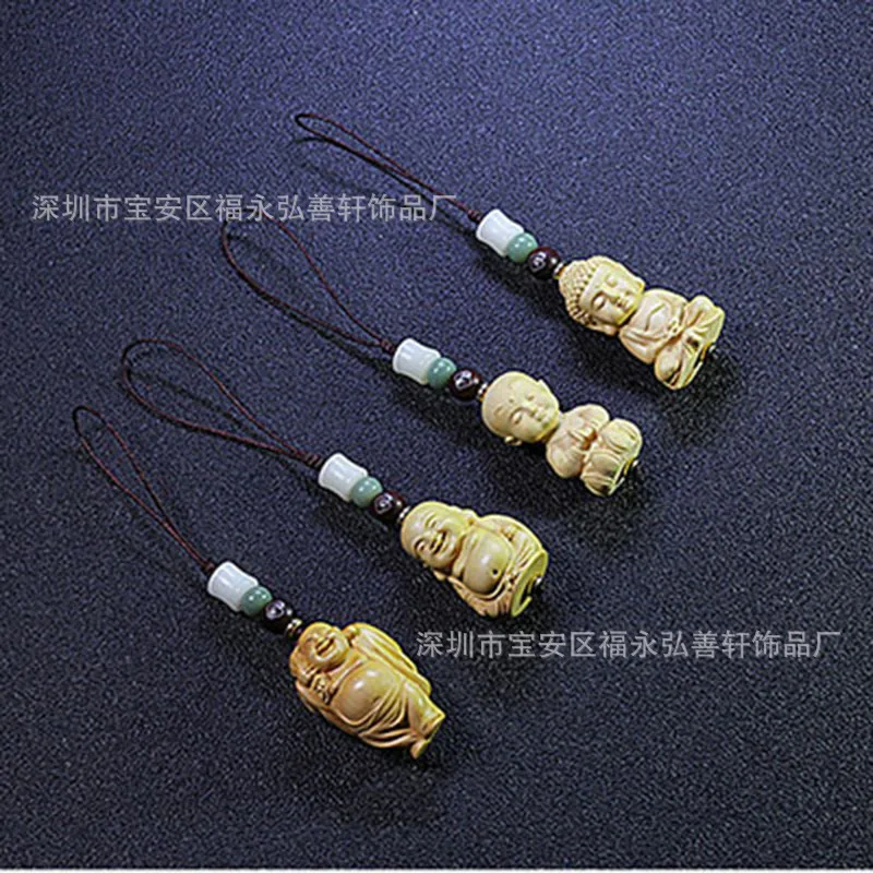 Feng Shui самшита с изображением Будды и Гуаньинь деревянная статуя Коллекция дерево