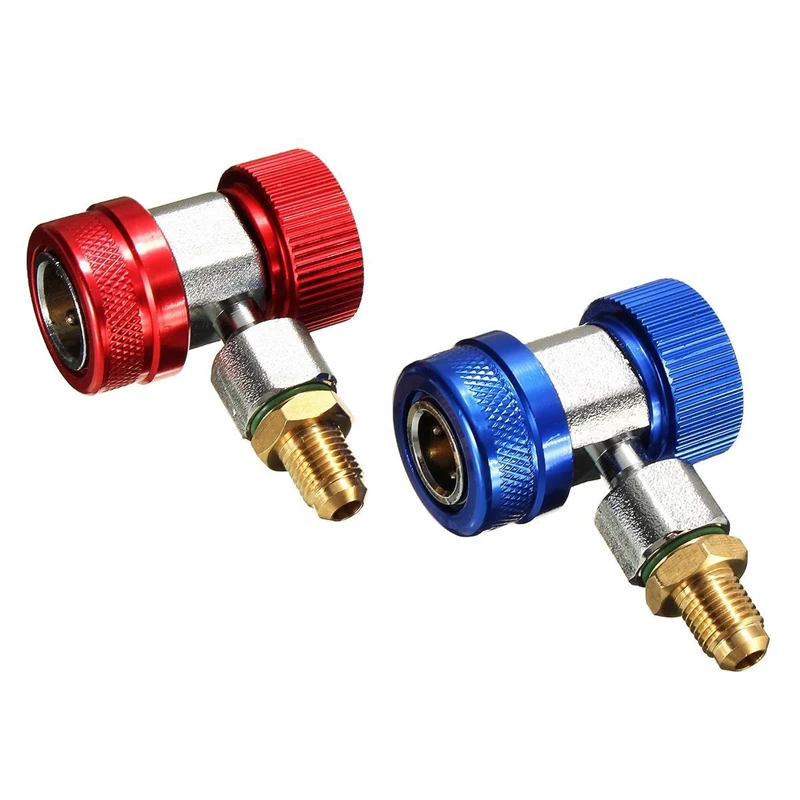 Авто Freon R134A AC кондиционер регулируемая быстрая муфта хладагент Высокий Низкий