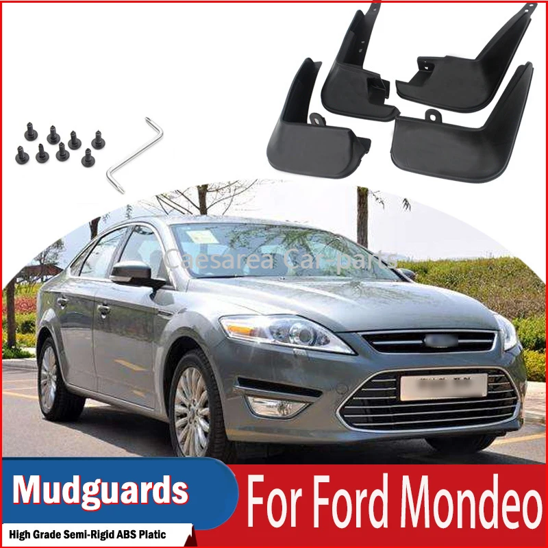 

4Pcs For Ford Mondeo Car Fender Front Rear Mud Flaps Guard Splash Car Accessories