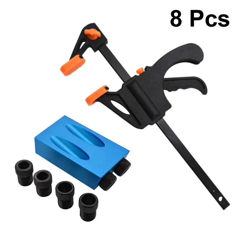 8 шт. наклонные отверстия локатор 15 градусов косой угол отверстие сверлильный