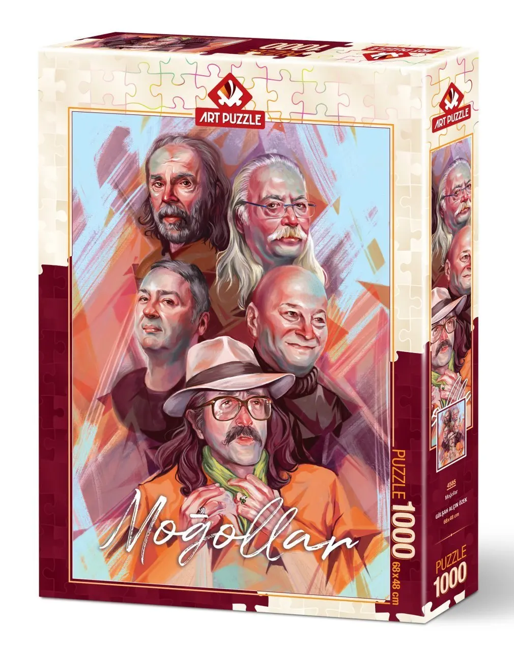 

Art Puzzle Mongols 1000 Piece Jigsaw Puzzle
