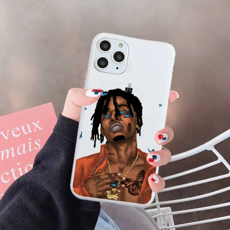 

Playboi Carti America rapper Phone Case Candy Color for iPhone 6 7 8 11 12 s mini pro X XS XR MAX Plus