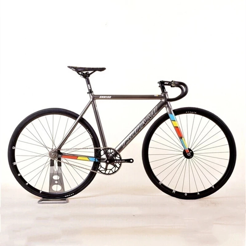 Фиксированная Шестерня для велосипеда TSUNAMI рама из алюминиевого сплава колесные