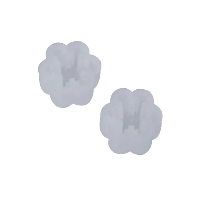 

2 Pcs/Set Silicone Mold Ear Stud DIY Jewelry Making Snowflake Moon Star Flower Shape Mini Small Molds Epoxy Resin Crafts Tools