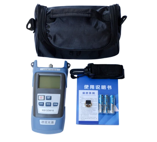 Handheld fiber optic laser light source tester FTTH Fiber Optic Light Source Multi Wavelength 1310 1550nm | Мобильные телефоны и
