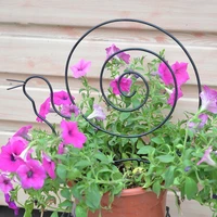 metal attractive beautiful duck shape flower support ring 3 types plant support durable for gifts