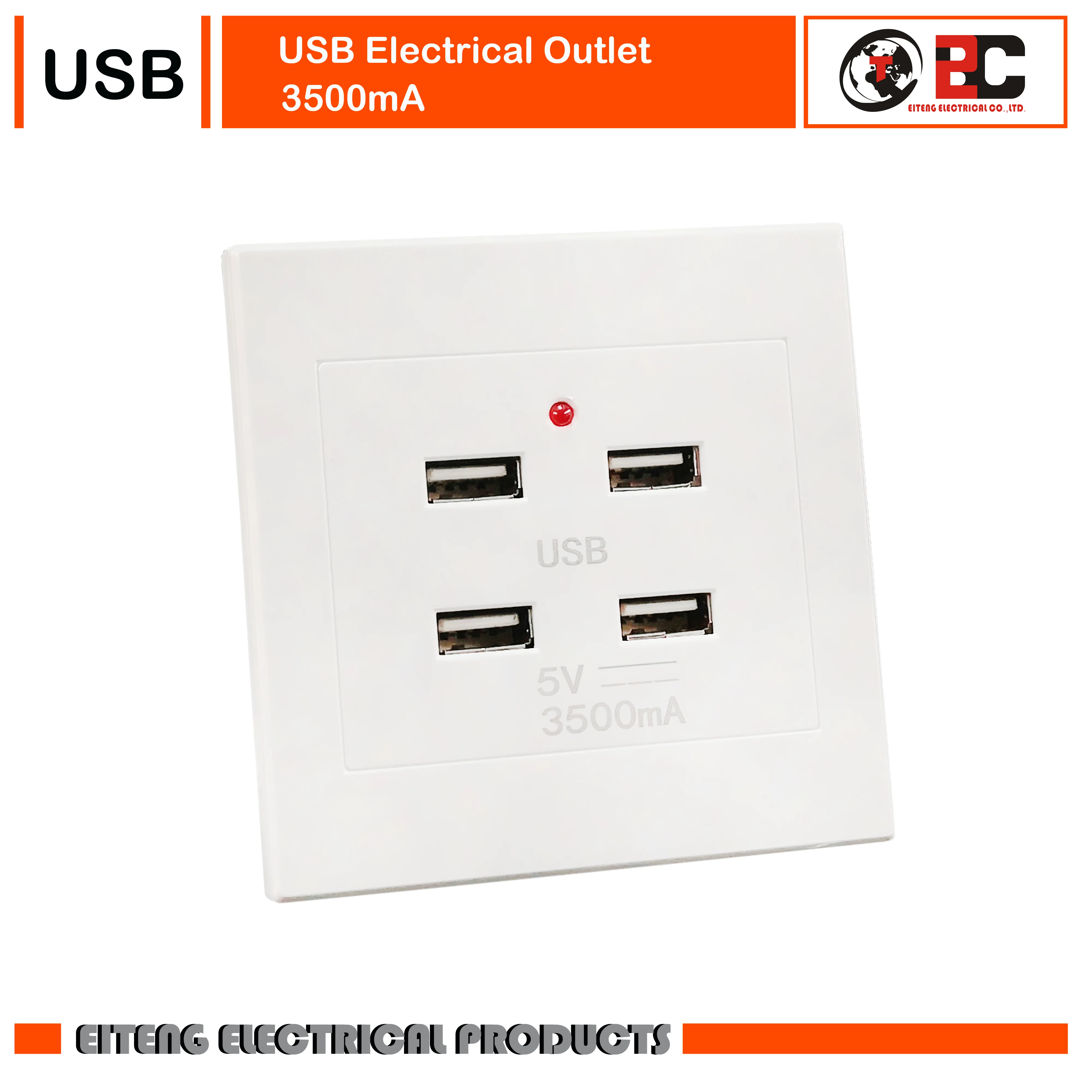 Новое поступление высококачественное 4 портовое быстрое зарядное устройство для