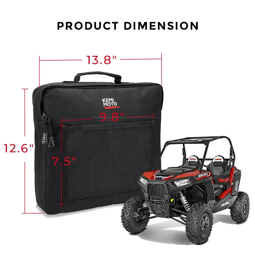 

UTV 2PCS Door Mount Storage Bag Pack for Polaris Ranger RZR XP/4 570 800 900 1000 Turbo EPS 2016