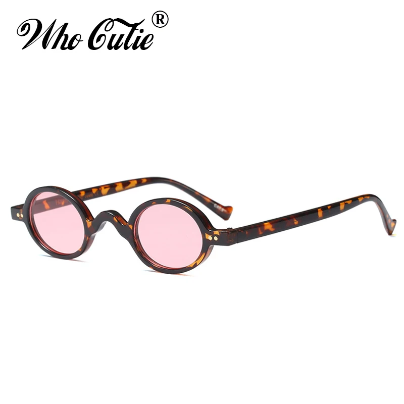 WHO CUTIE 2018 готические Овальные Солнцезащитные очки для женщин и мужчин фирменный