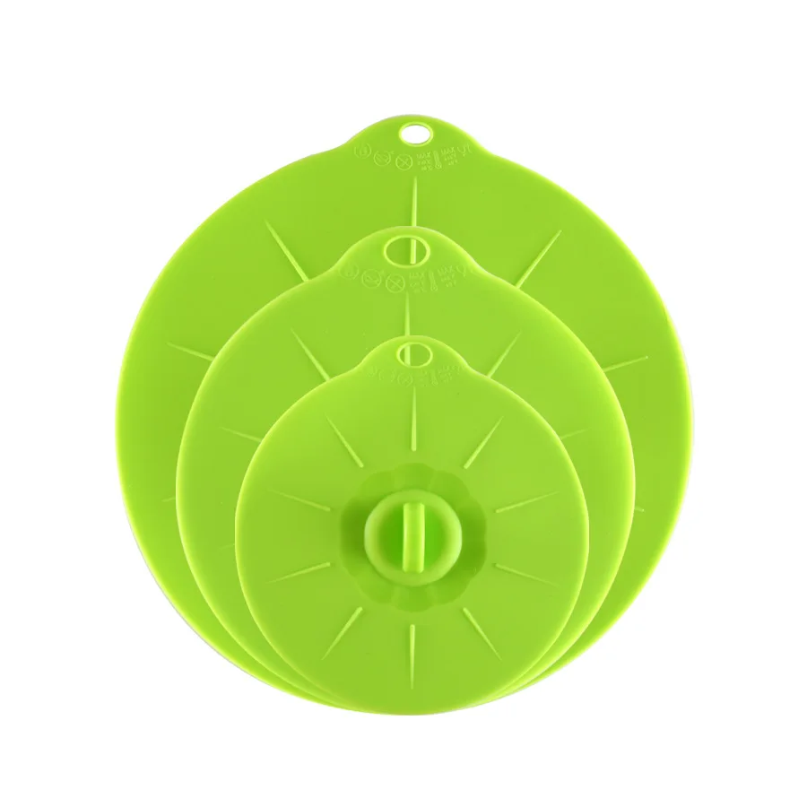 

SHELLY LIFE Set of 5 Silicone Microwave Bowl Cover Pot Silicone Pot Lid-Plastic Silicone Kitchen Tools Cookware