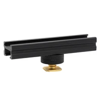 cold shoe extension accessory shoe rail camera bracket for lights monitors microphones and more