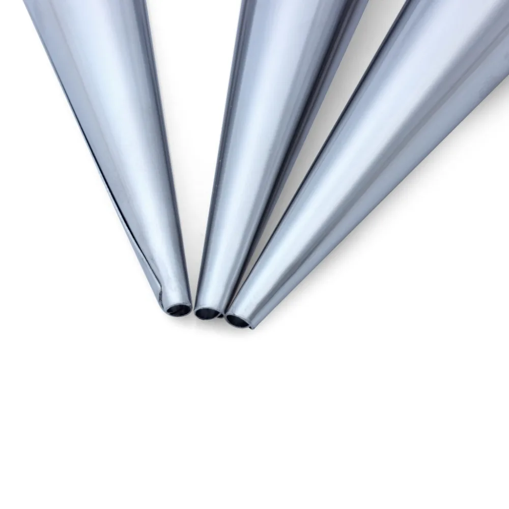 Рог формы 12 шт. большой размер Нержавеющая сталь кондитерский крем коническая