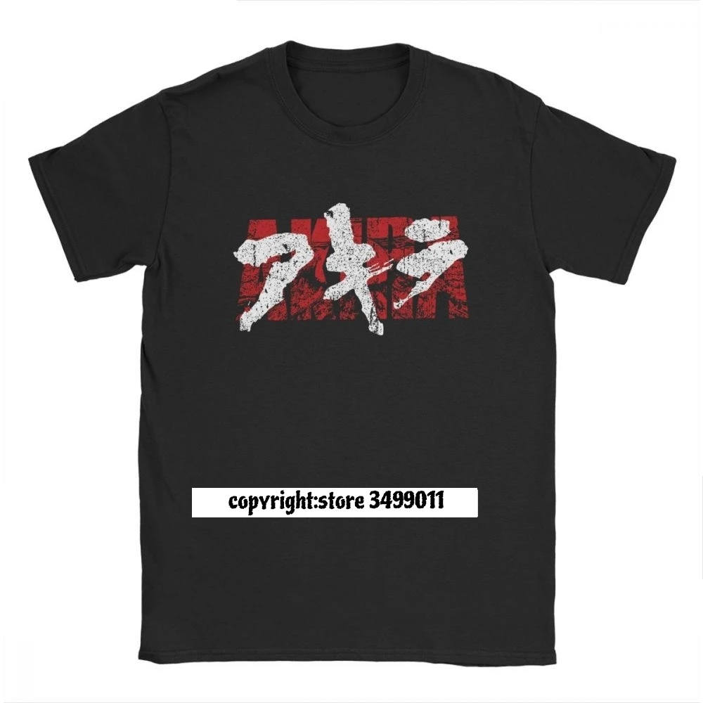 

Akira Kanji T-Shirt Men Manga Kaneda Vaporwave Japanese Neo Tokyo Anime Vintage Cotton Tees Fitness T Shirts Printed