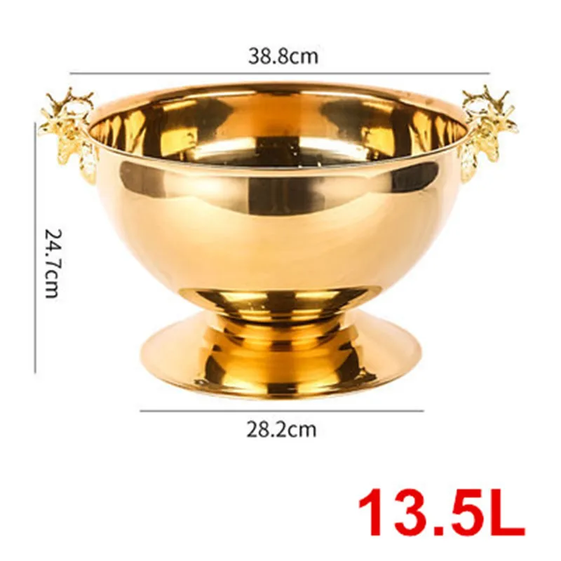 304 нержавеющая сталь голова оленя Ушная стена шампанское бочка Двойная Стенка