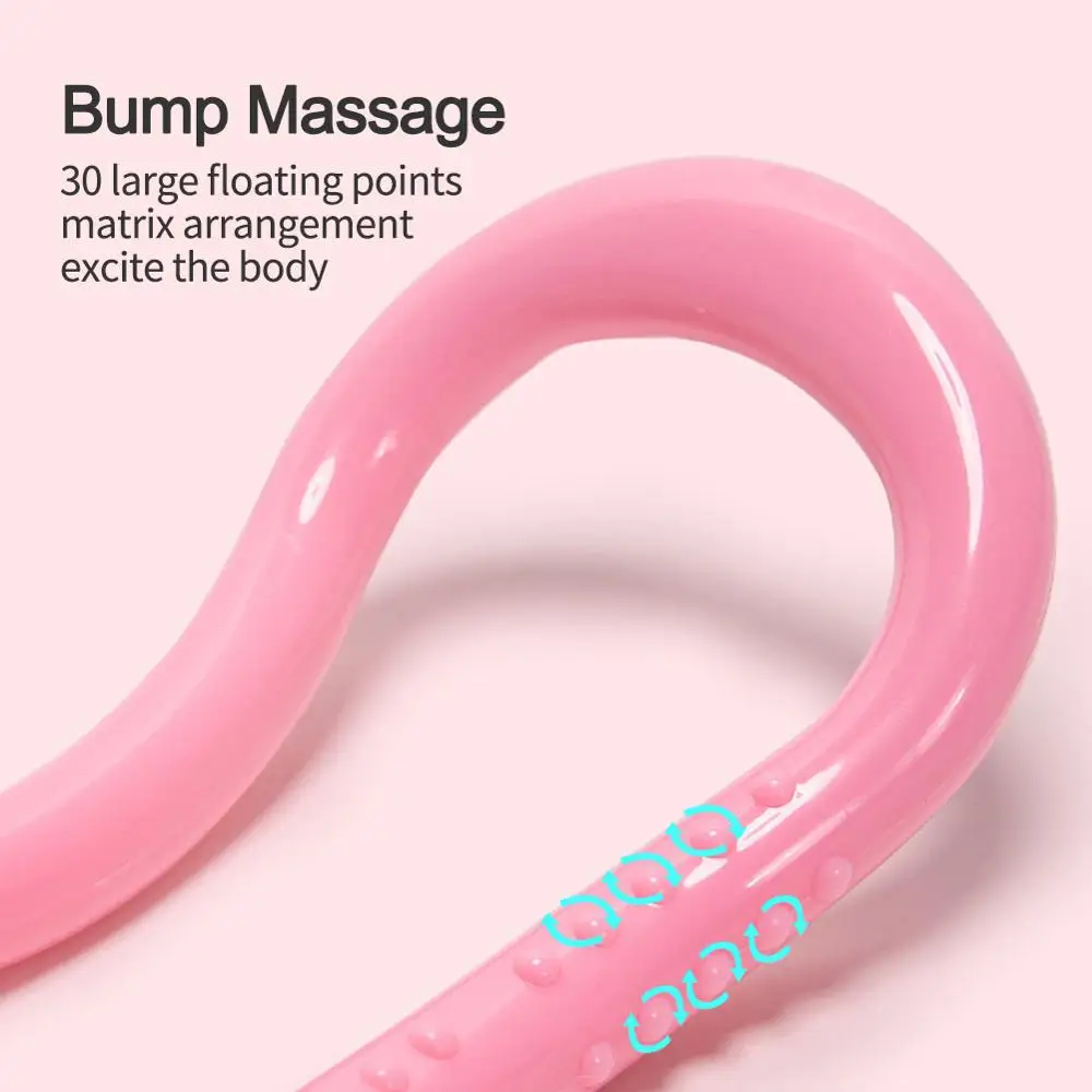 

22*12*8cm Yoga Circle Yoga Stretch Ring Home Women Fitness Equipment Fascia Massage Workout Pilates Bodybuilding Exercise