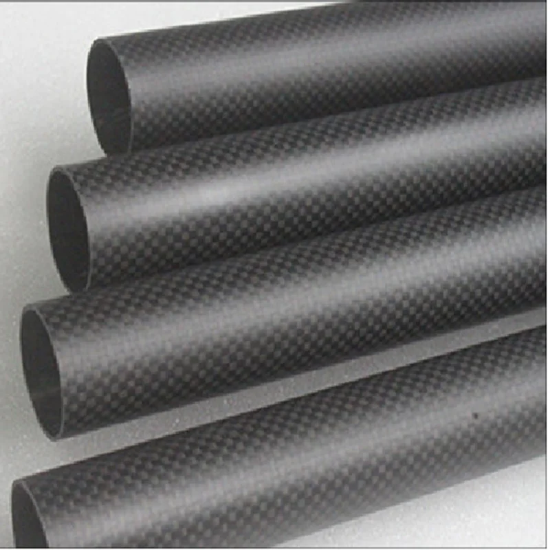 

Plain Matte 3K Carbon Fiber Circular Tube Carbon Profile Length 6mm/8mm/10mm/12mm/14mm/16mm/18mm/20mm/22mm/24mm/25mm/30mm