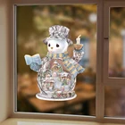 3d-фон для украшения стен с изображением Санта-Клауса оленя снеговика