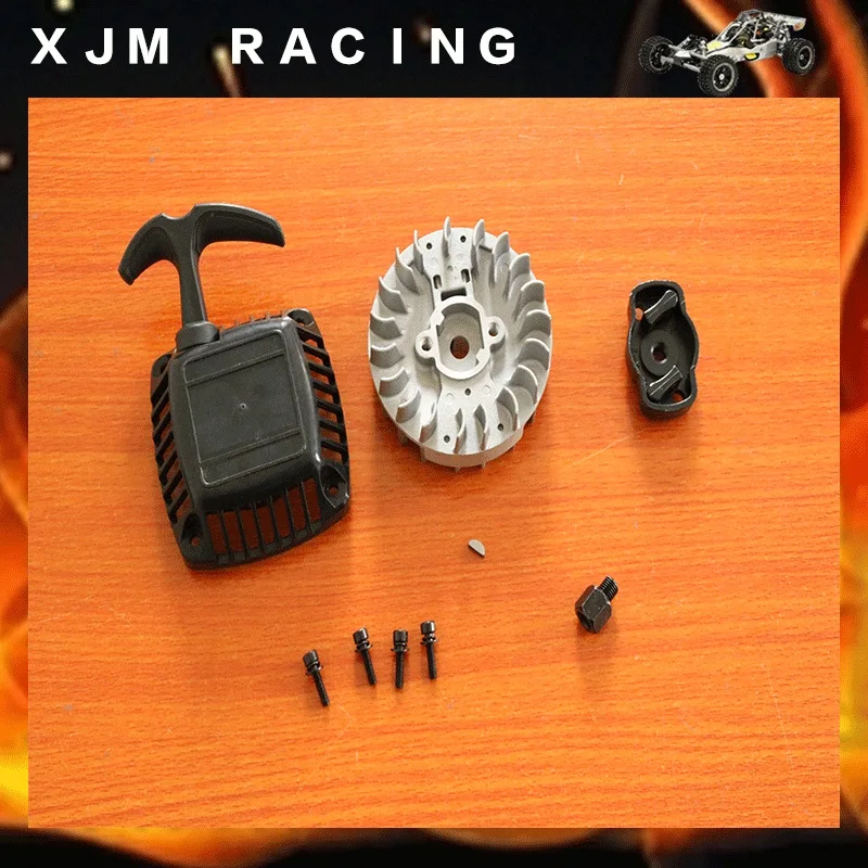 Легкий пусковой стартер подходит для 23 36cc zenoah cy rovan двигатель 1/5 hpi km baja losi rc