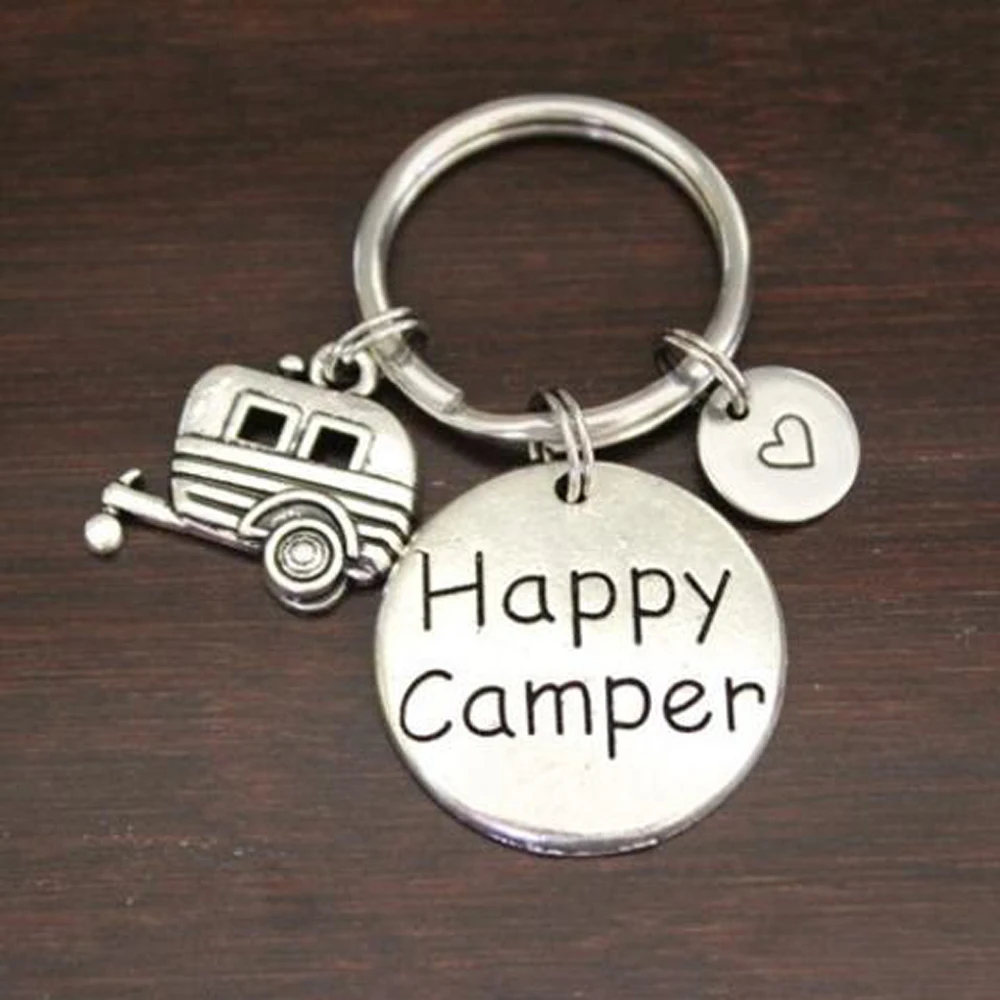 Брелок Happy Camper/брелок для ключей на открытом воздухе Lover Camper брелки походный