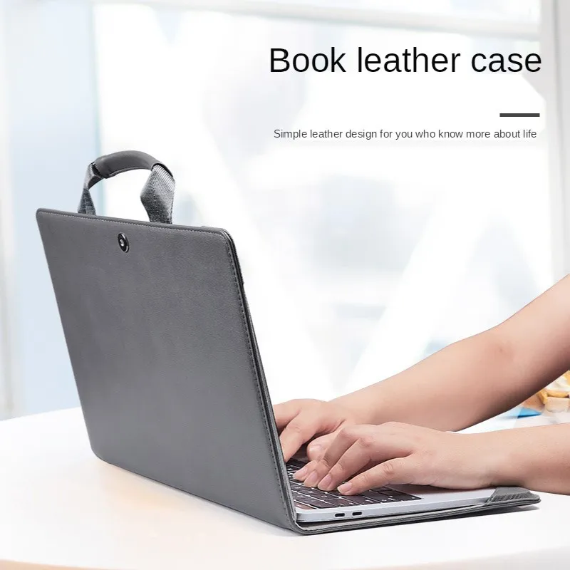 

JIANSU NoteBook Hand-Held Imitation leather Waterproof Wear-Resistant Zipper Type Soft Tablet/Laptop Storage Liner Laptops Bag M