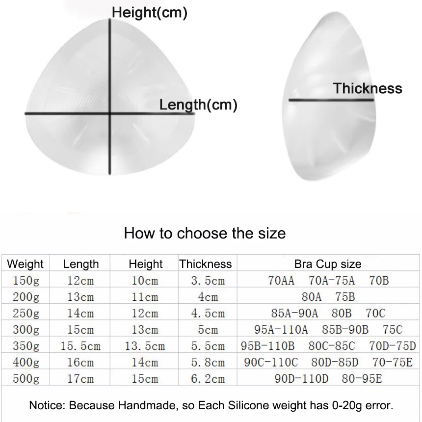 Силиконовые формы для груди искусственные спиральные грудные протезы