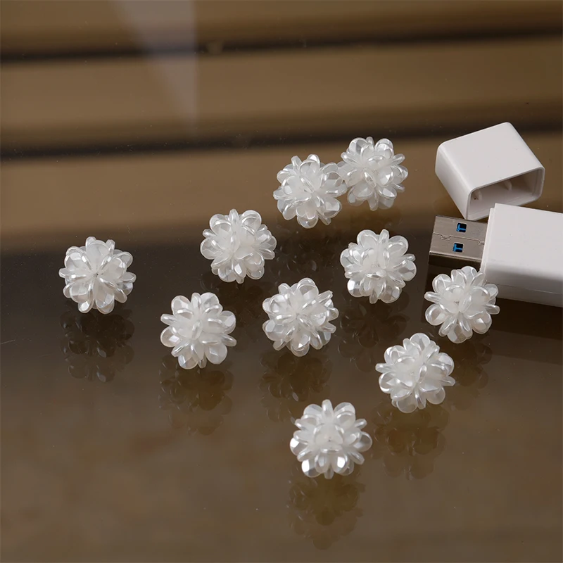 Миниатюрный жемчужный шар материал для сережек гвоздиков сделай сам аксессуары