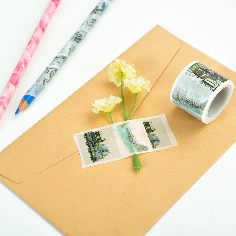 1 шт. бумажные японские Маскировочные ленты для украшения парфюмерии | Канцтовары