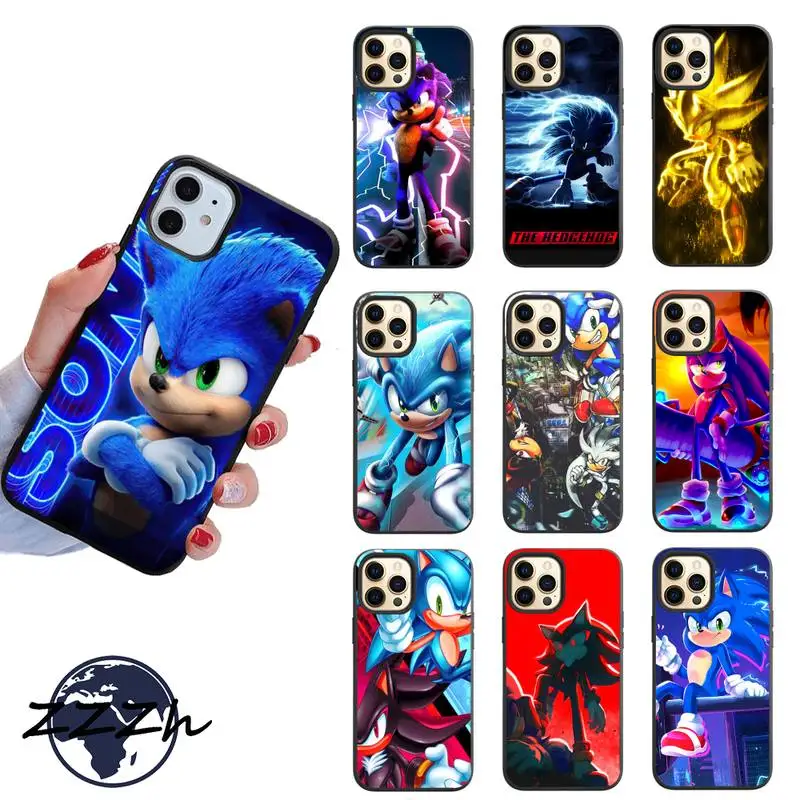 

Brand Thin Coque Supersonic Smartphone Case For Iphone 6 7 8 Plus X 11 12 Mini PRO XS MAX SE 2020 XR TPU Shockproof Cover
