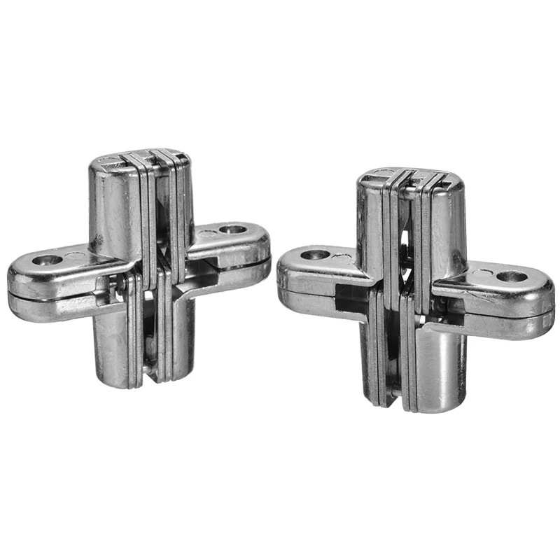 1 пара мебельных петель невидимые перекрестные потайные дверные шкафы