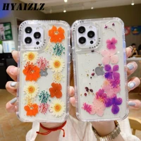 phone cases for iphone 12 13 11 pro max xr x se 2020 6 7 8 plus back covers shockproof bumper armor protective artificial flower