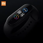 Смарт-браслет Xiaomi MI BAND 5, спортивный фитнес-трекер с цветным AMOLED экраном, с поддержкой Bluetooth, водонепроницаемость до 5 атм