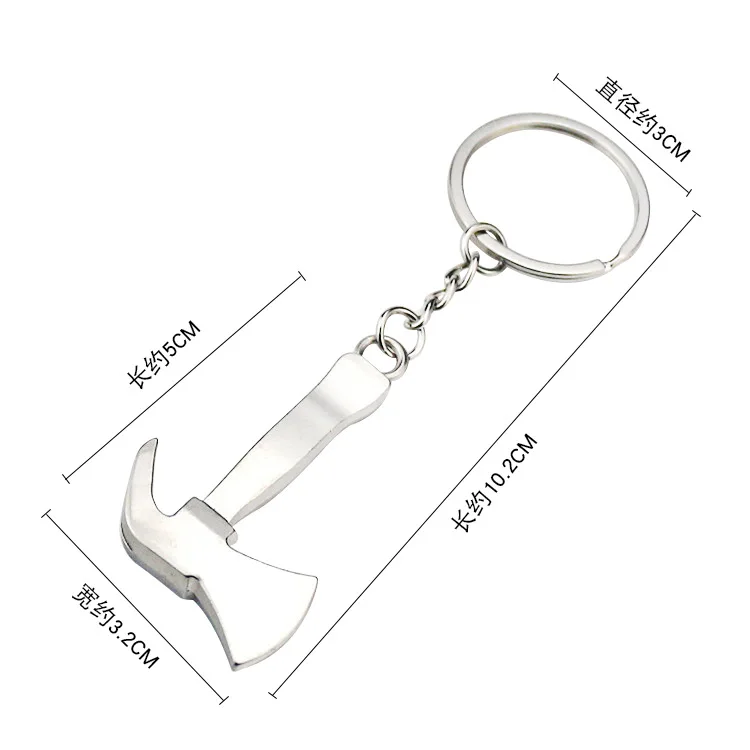 2020 new mini tool adjustable wrench vise screwdriver key ring charm fashion pendant jewelry gift car small | Украшения и