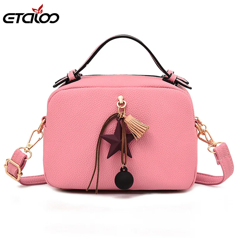 Женская сумка из искусственной кожи Милая Мини сумка-мессенджер сумки через